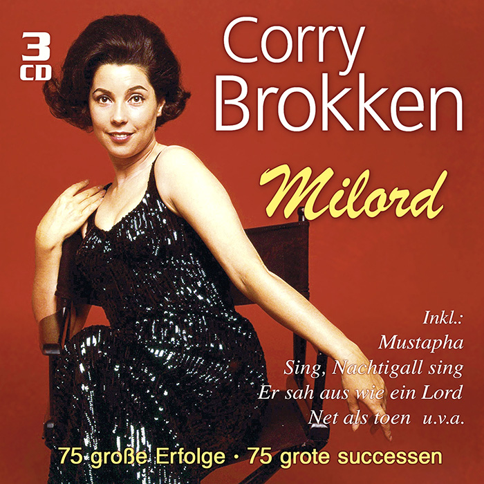 Corry Brokken Albumtitel: Milord - 75 große Erfolge - 75 grote successen